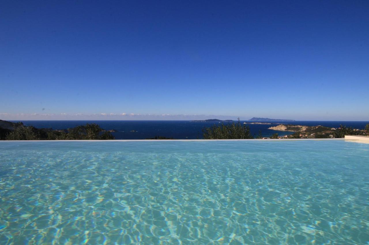 Sunset Sea View Villa 1 Агиос Георгиос Екстериор снимка
