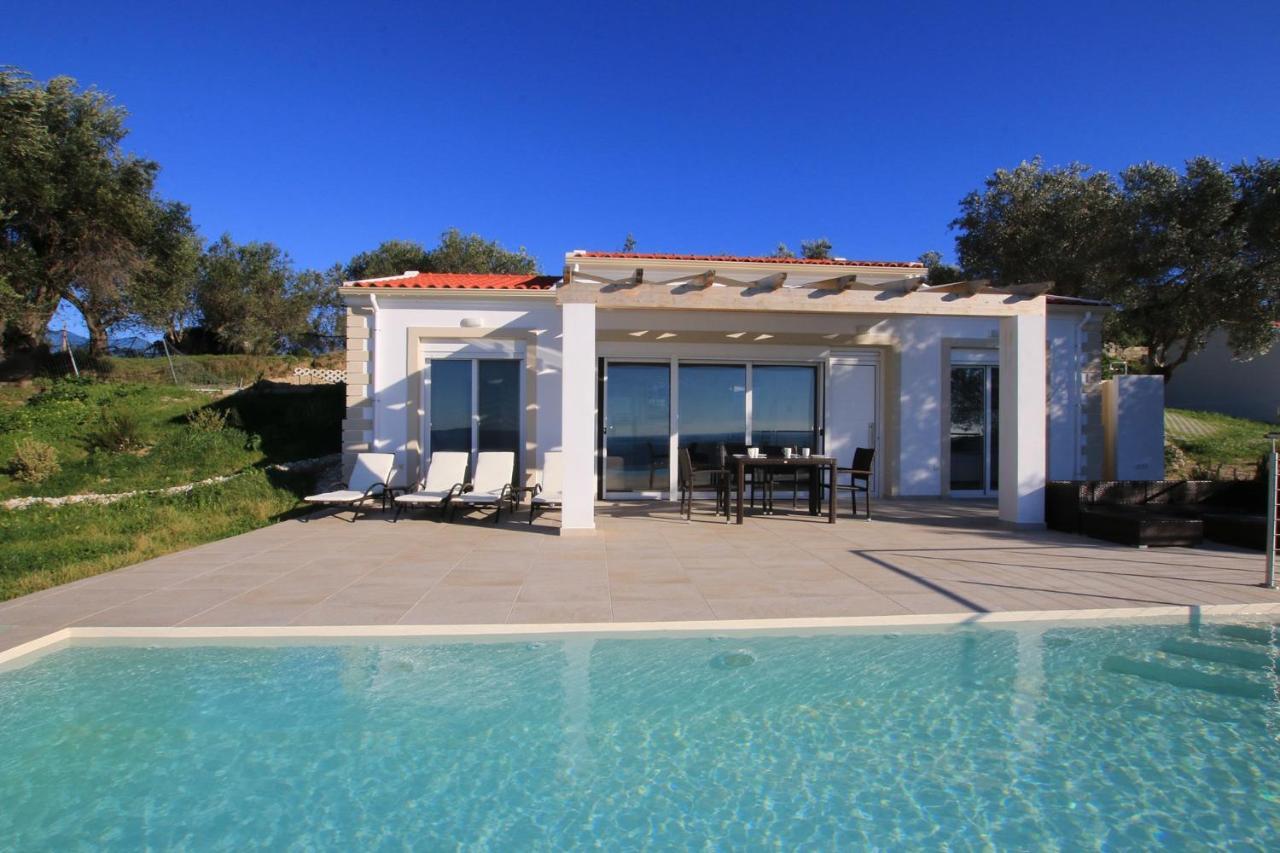 Sunset Sea View Villa 1 Агиос Георгиос Екстериор снимка