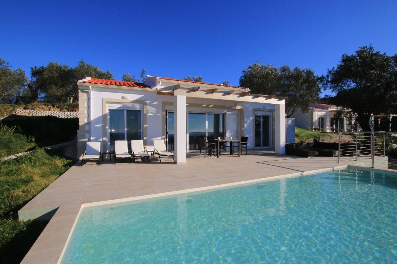 Sunset Sea View Villa 1 Агиос Георгиос Екстериор снимка