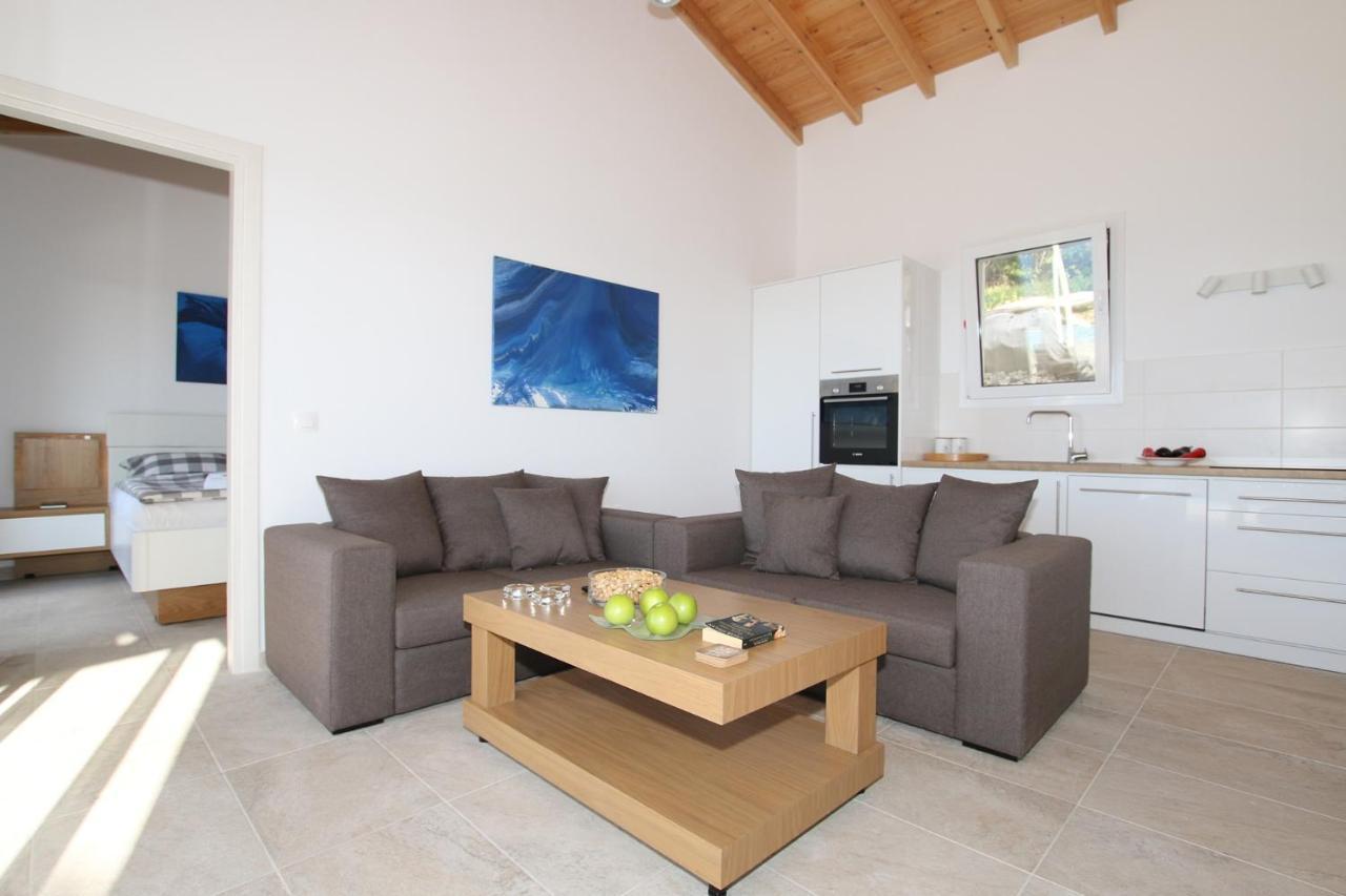 Sunset Sea View Villa 1 Агиос Георгиос Екстериор снимка