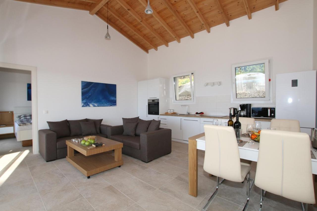 Sunset Sea View Villa 1 Агиос Георгиос Екстериор снимка
