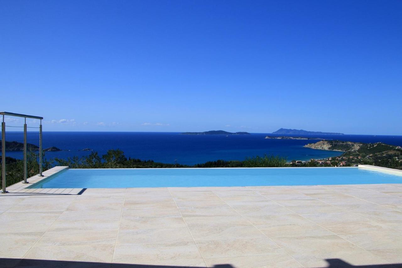 Sunset Sea View Villa 1 Агиос Георгиос Екстериор снимка