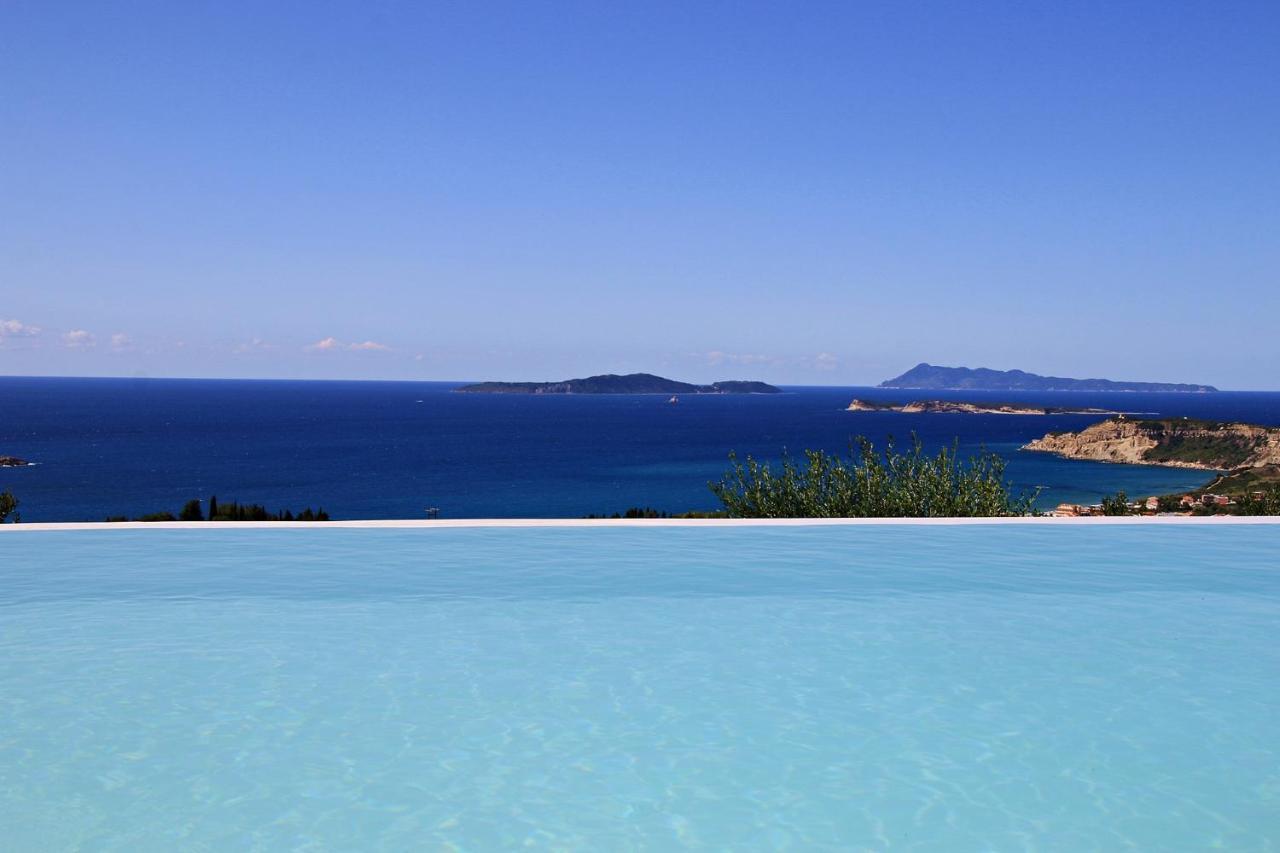Sunset Sea View Villa 1 Агиос Георгиос Екстериор снимка