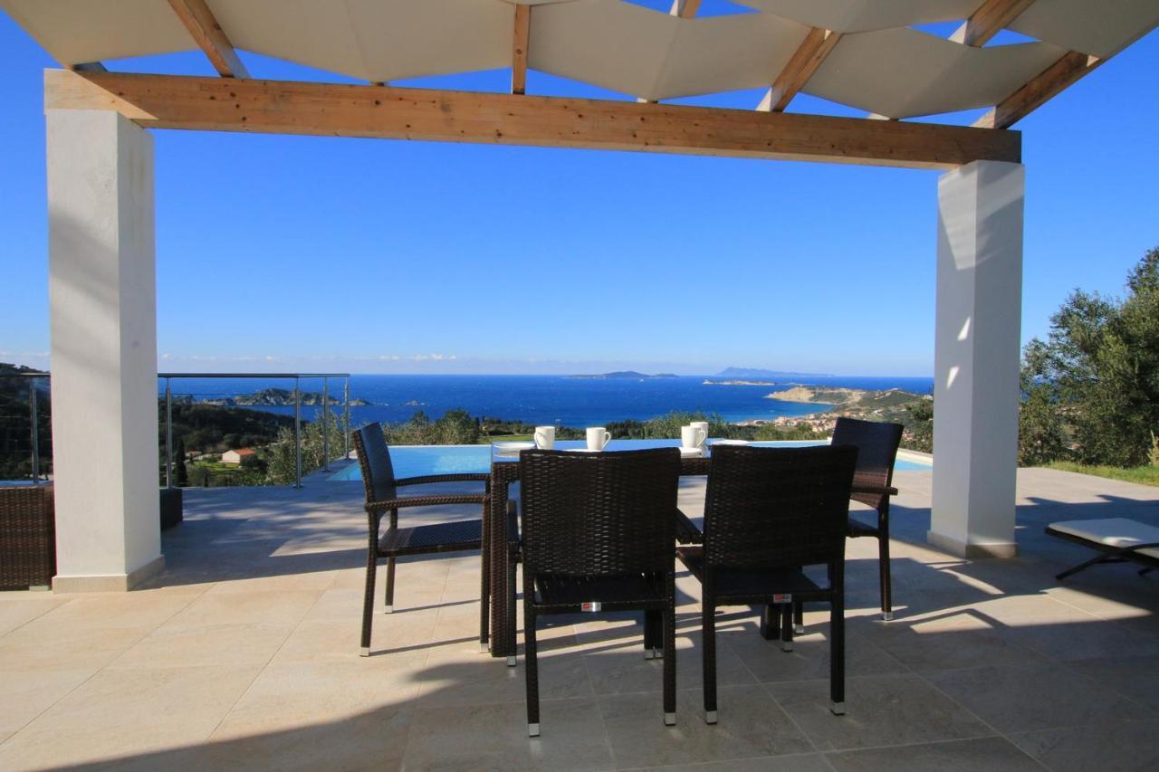Sunset Sea View Villa 1 Агиос Георгиос Екстериор снимка