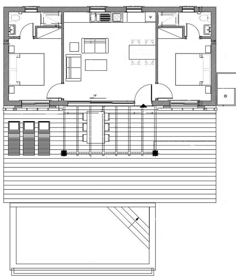 Sunset Sea View Villa 1 Агиос Георгиос Екстериор снимка