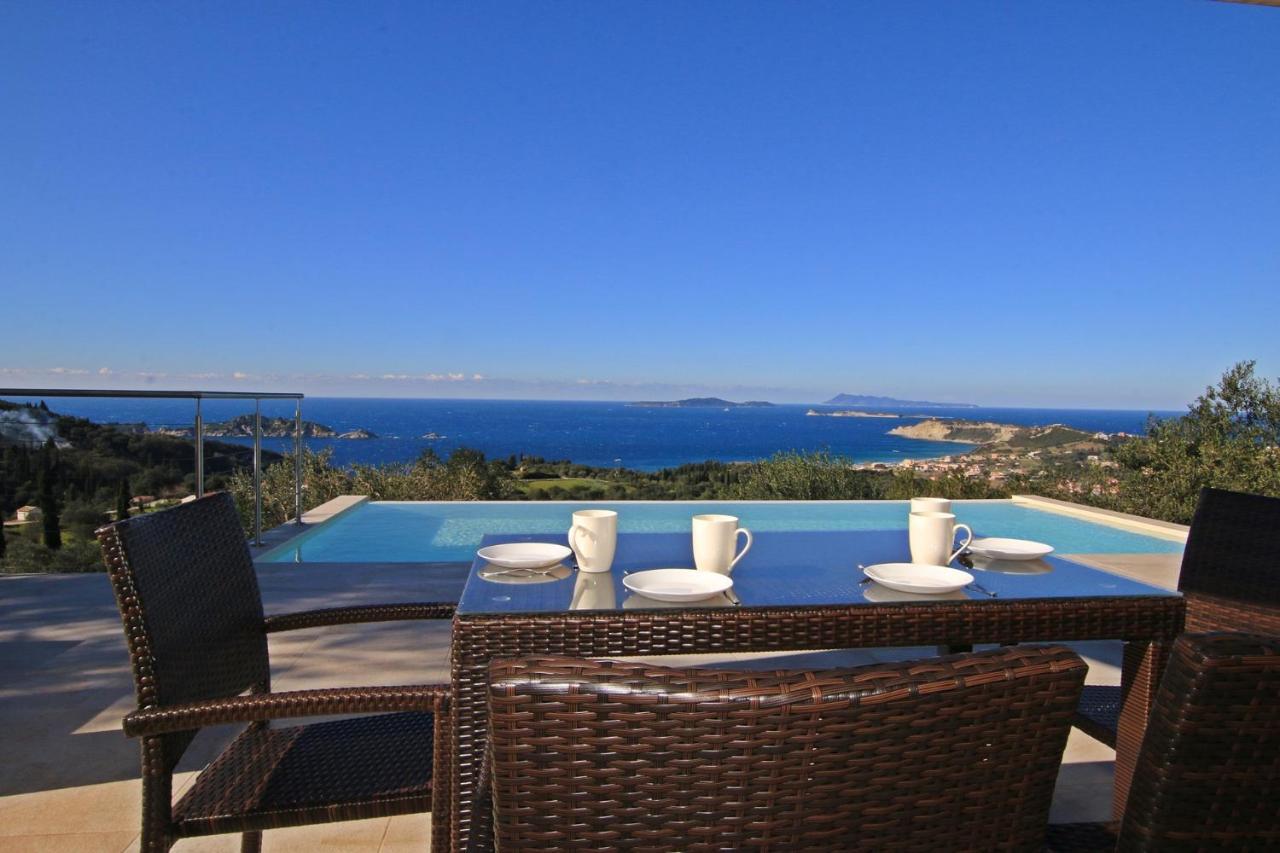 Sunset Sea View Villa 1 Агиос Георгиос Екстериор снимка