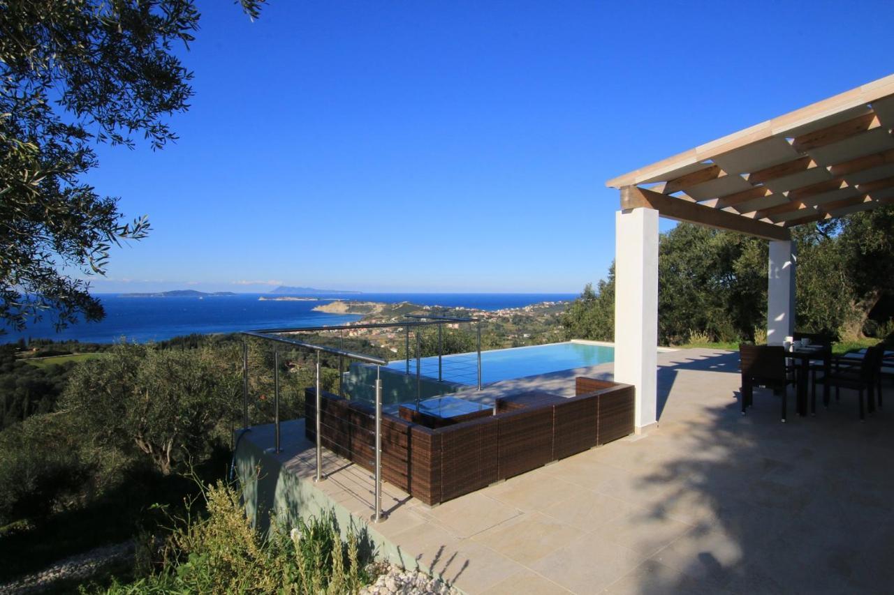Sunset Sea View Villa 1 Агиос Георгиос Екстериор снимка